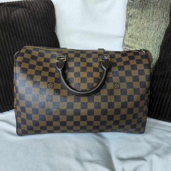 Louis Vuitton Speedy 35 Damier Ebene - Picture 4 of 14